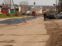 В поселке Мстера начался ремонт дорожного покрытия улично-дорожной сети